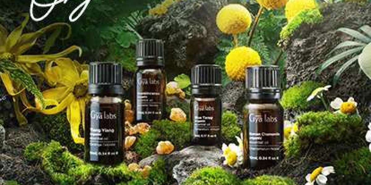 Embrace Nature's Essence with Gya Labs Organic Essential Oils Set