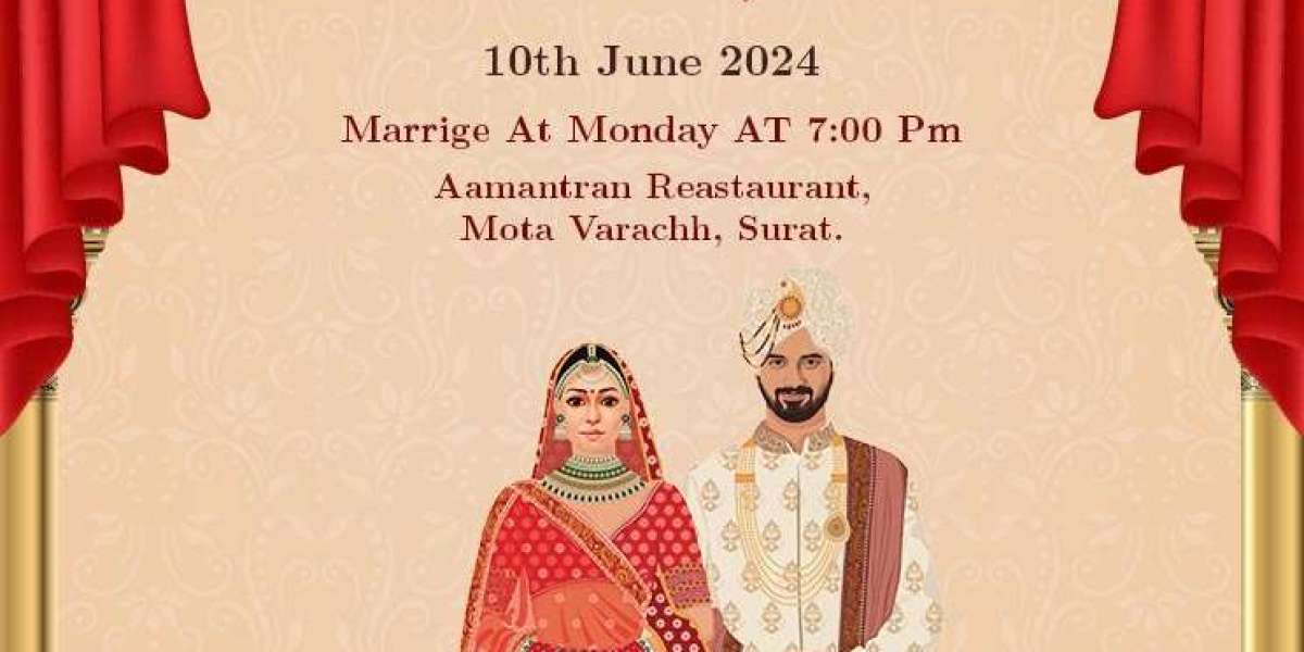 Free and Customizable Indian Wedding Invitation Card Design