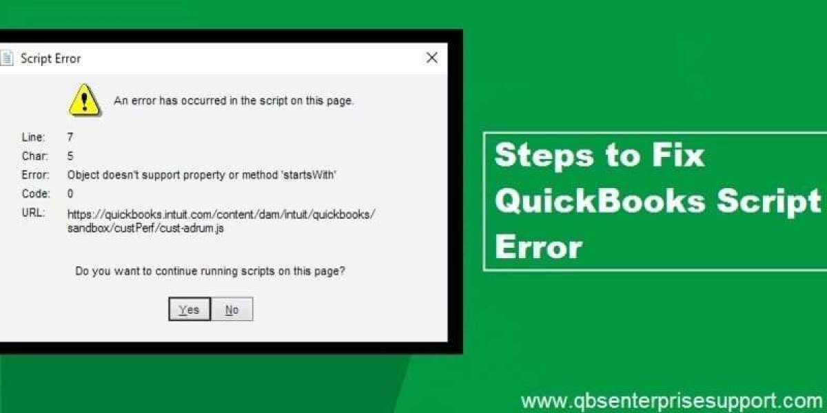 What is QuickBooks Script Error and How to Fix it?