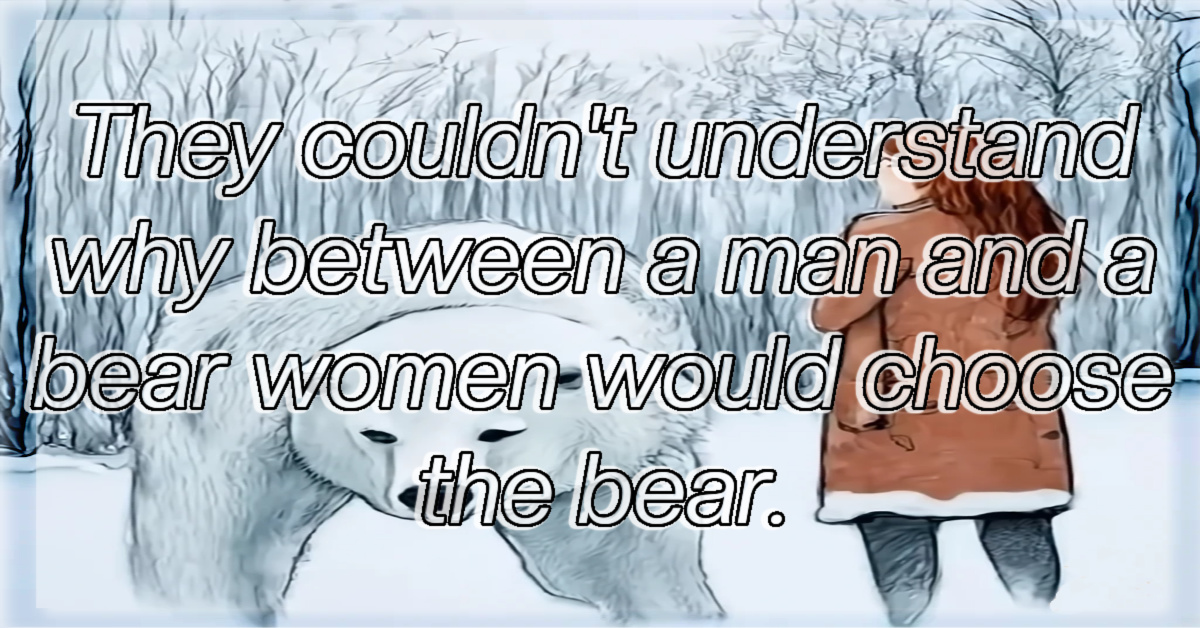 A Man or A Bear? Incels Showed Their Colors - AmeliaDivine.com