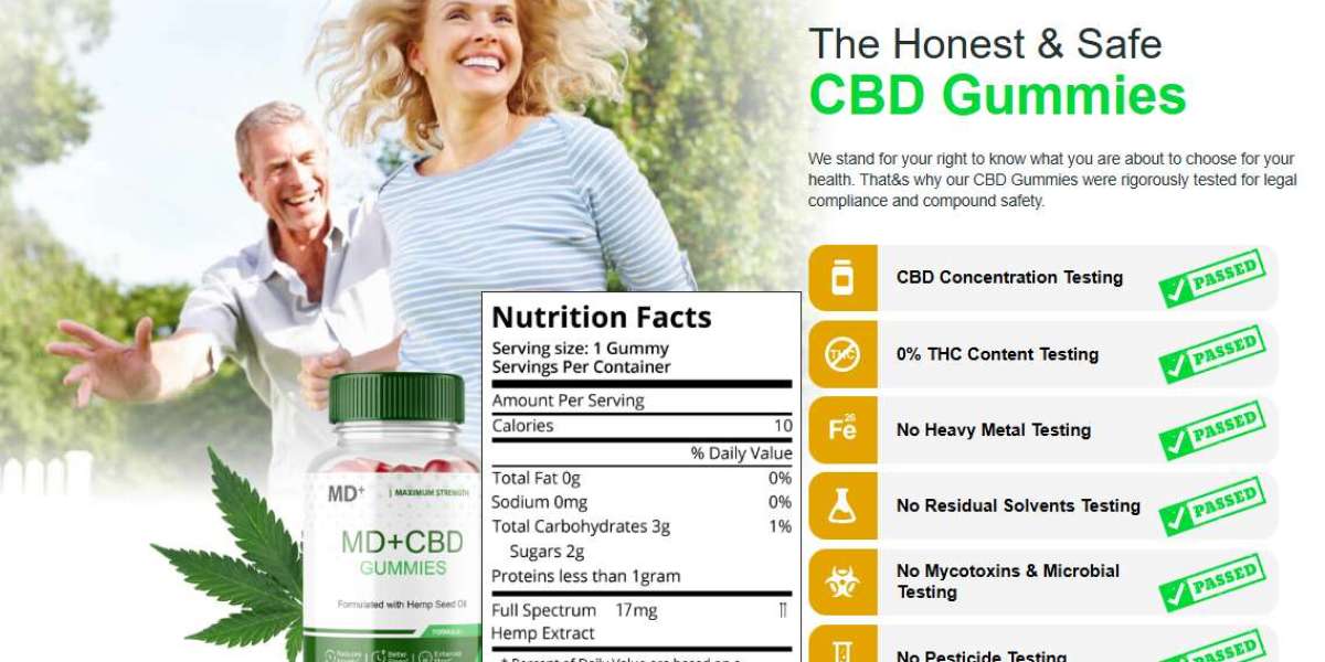 What are The Benefits of MD + CBD Gummies Canada?
